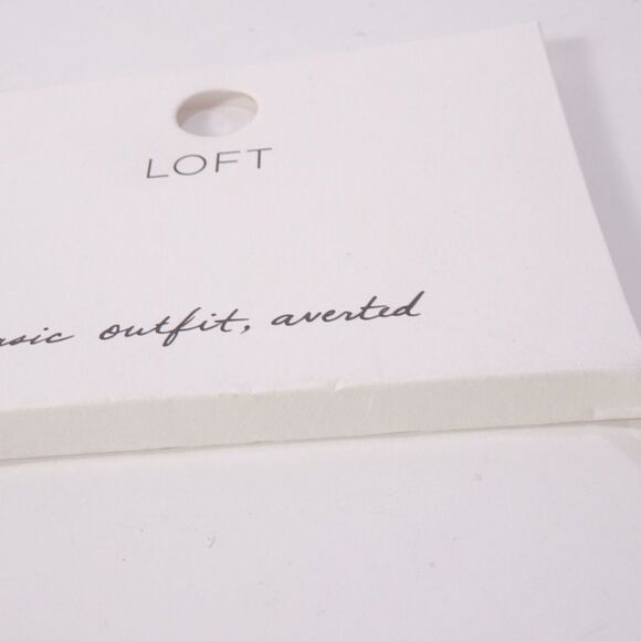 Ann Taylor Two Layer Pearl Crystal Snake Chain Necklace NWT 39.00 - Picture 6 of 15